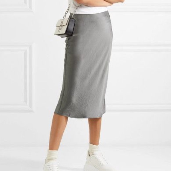 Alexander Wang Dresses & Skirts - ALEXANDER WANG Satin Midi Skirt